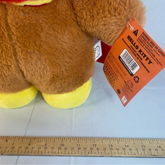 Hello Kitty Turkey Costume Thanksgiving Harvest Greeter 18” plush Sanrio - Picture 10 of 10